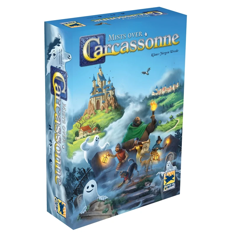 Z-Man Games | Mists over Carcassonne | Board Game | Ages 8+ | 1-5 Players | 35-45 Minutes Playing Time