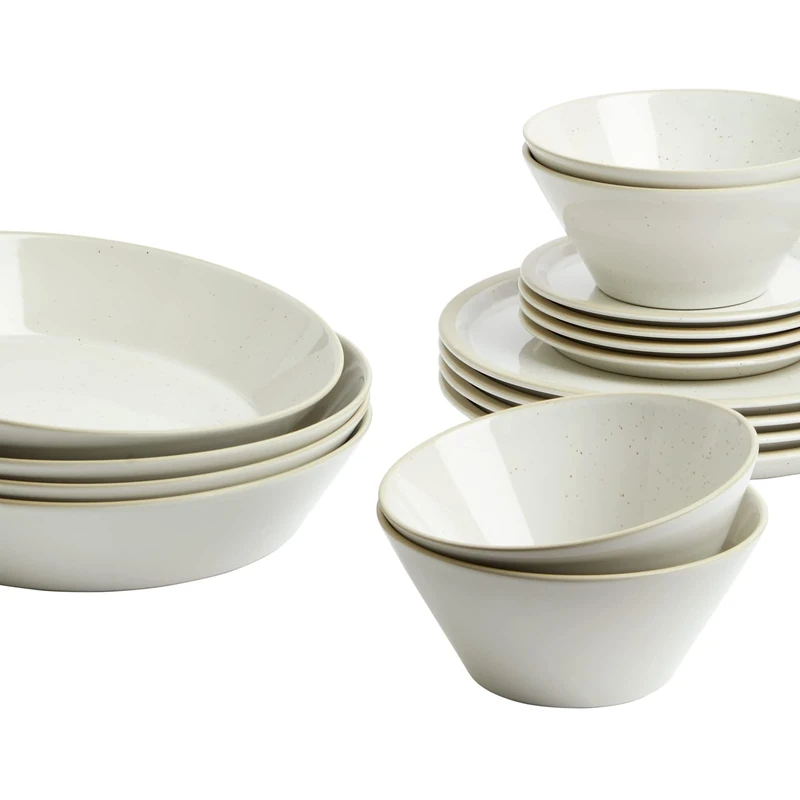 Urban Dining Dinnerware 16 Piece Set White