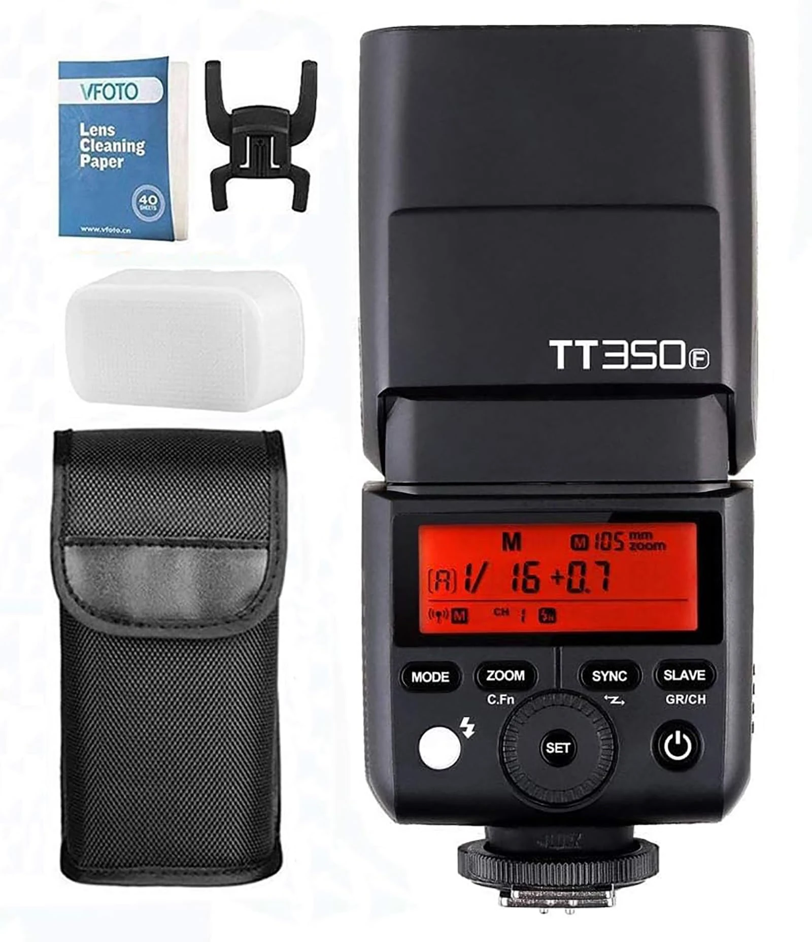 Godox TT350F Camera Flash TTL Mini Thinklite GN36 2.4G HSS 1/8000s Speedlite for Fuji X-Pro2 X-T20 X-T2 X-T1 X-Pro1 X-T10 X-E1 X-A3 X100F X100T