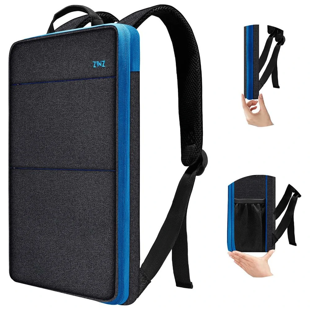 ZINZ Slim & Expandable Laptop Backpack 15 15.6 16 Inch Sleeve, Spill-Resistant Notebooks Bag Case for Most 14-16 Inch MacBooks Surface-Books Dell HP Lenovo Asus Computers,B01BL01