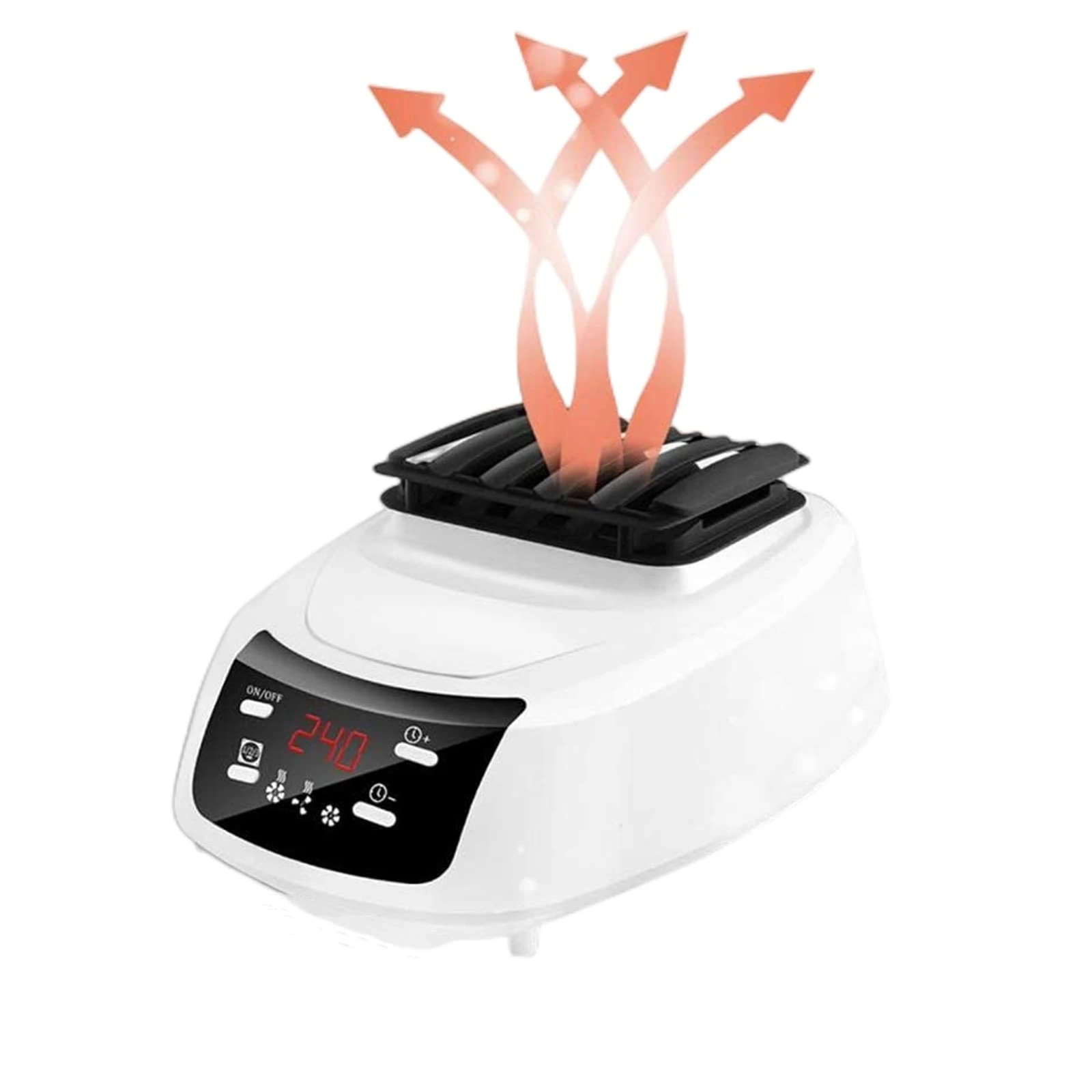 Electric Heated Clothes Dryer Indoor with Timing & Remote Control Portable Low Energy Silent Electric Warm Air Dryer Clothes Drying Rack Machine Energy Efficient,for Home Drying Baby Clothes