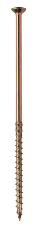 FISSAGI Box 100-92007 Countersunk Head Framing Screw 6 x 200 Zinc-Plated Dichromate-Coated