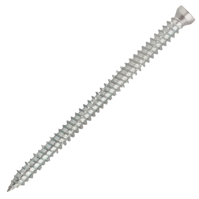 VFD75152R Box of 100 Direct Fix Concrete Screw R 7.5 x 152 mm SCELL-IT Reduced Head TX25