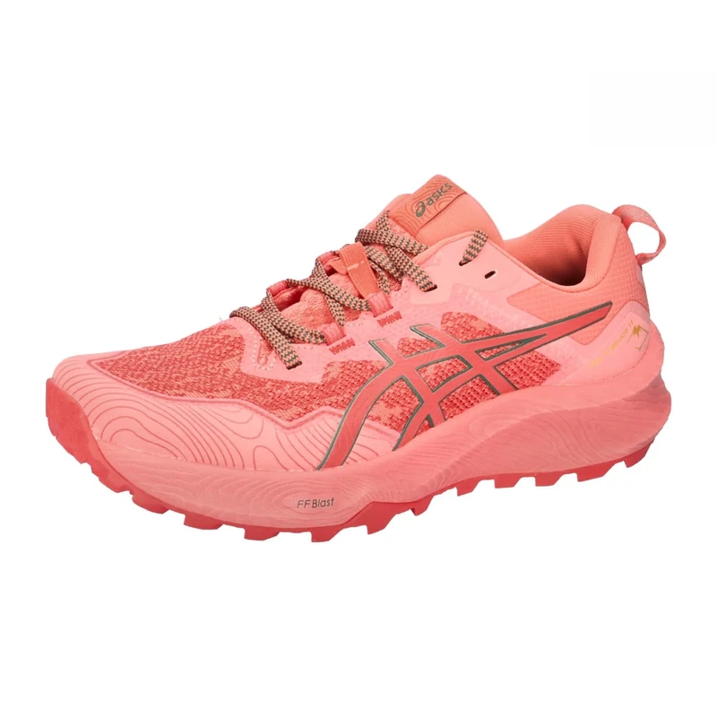 ASICS Trabuco 11, Sneaker Donna, Pink Grapefruit/Ivy, 37.5 EU - Image 1