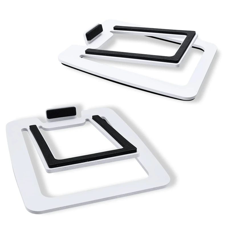 Sanyun SW601 15-degree Tilted Stands for 2''-3'' Bookshelf Speakers