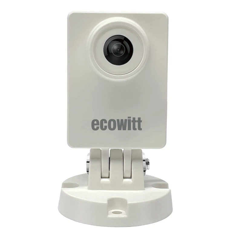 ECOWITT WittCam Weather Outdoor Camera HP10, Indoor-Outdoor WiFi-Connected Camera IP66 Waterproof, FOV150°Wide angle/ 2 Million pixels, Support Server, Time-lapse photography 5/10/15/20/25s - Image 1