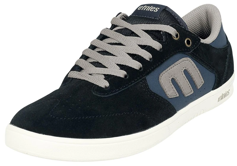 Etnies Men's Windrow Skate Shoe, Black/Navy/Grey, 8 UK - Image 1