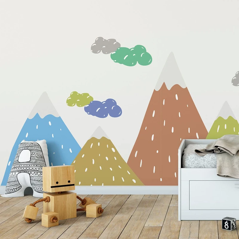 Ambiance Sticker Dipaka - Children's Wall Sticker - Giant Wall Sticker - H100 x L150 cm