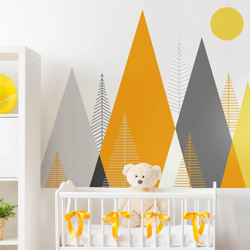 Ambiance Sticker Antartika Children's Wall Sticker - Giant Adhesive Wall Sticker - H120 x L180 cm - Image 1