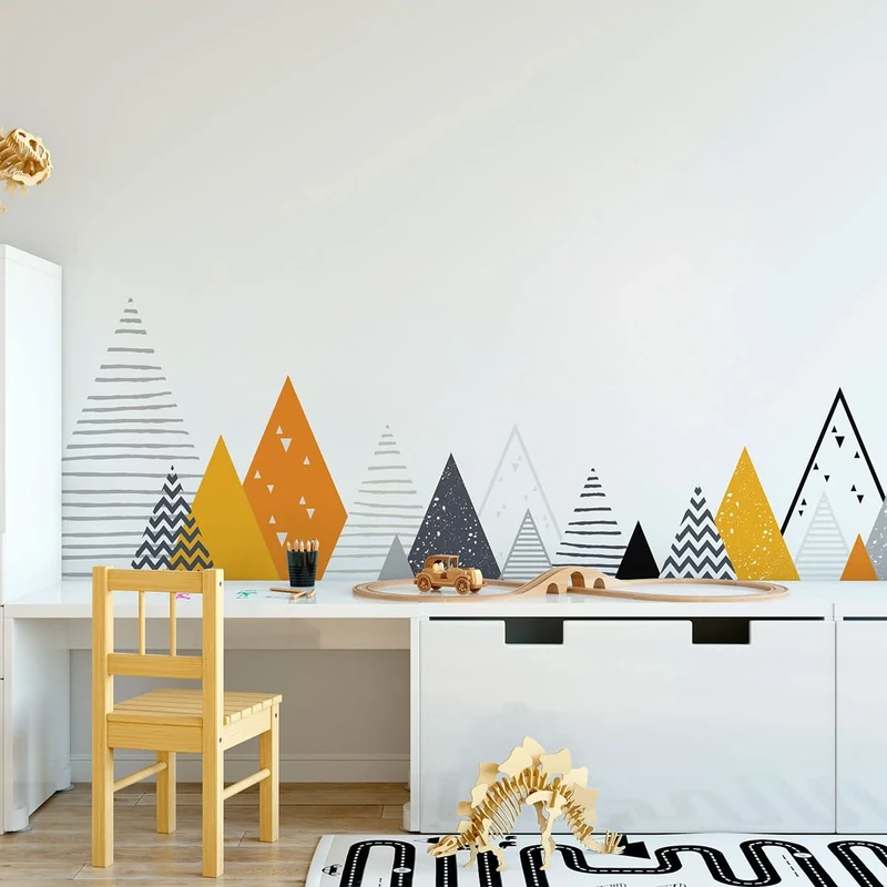 Ambiance-sticker Wall Sticker, Polyvinyl Chloride, Zolka, H60 x L100 cm