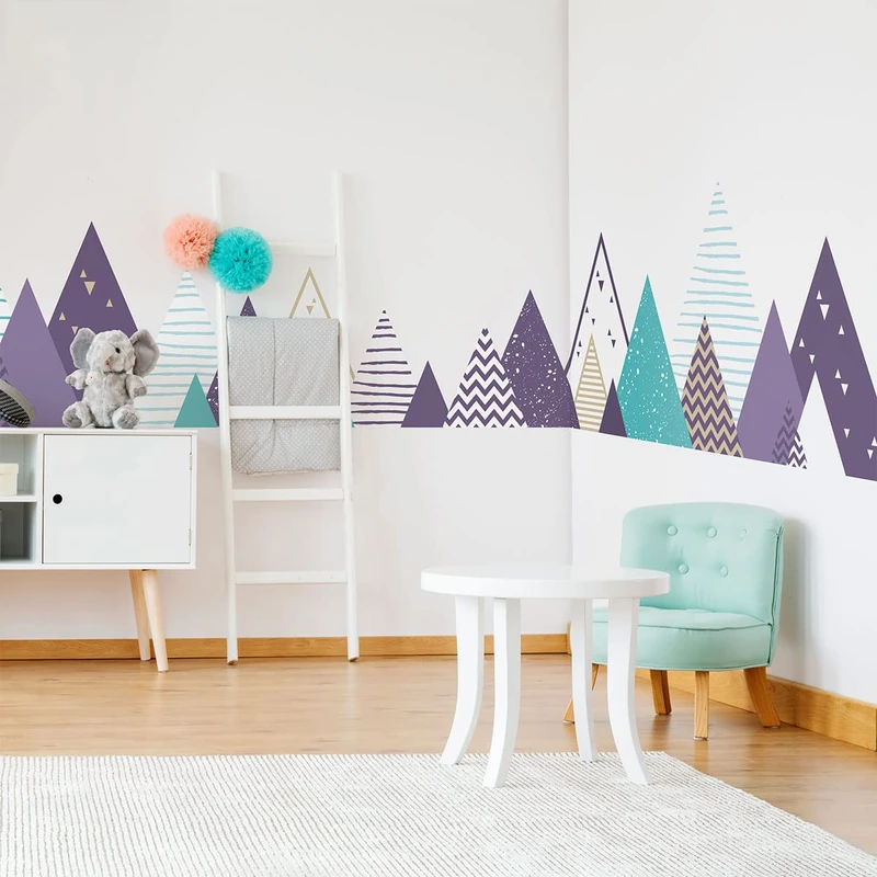 Ambiance Sticker Grihska Children's Wall Sticker for Baby Room Decoration - Giant Adhesive Wall Sticker - H90 x L155 cm