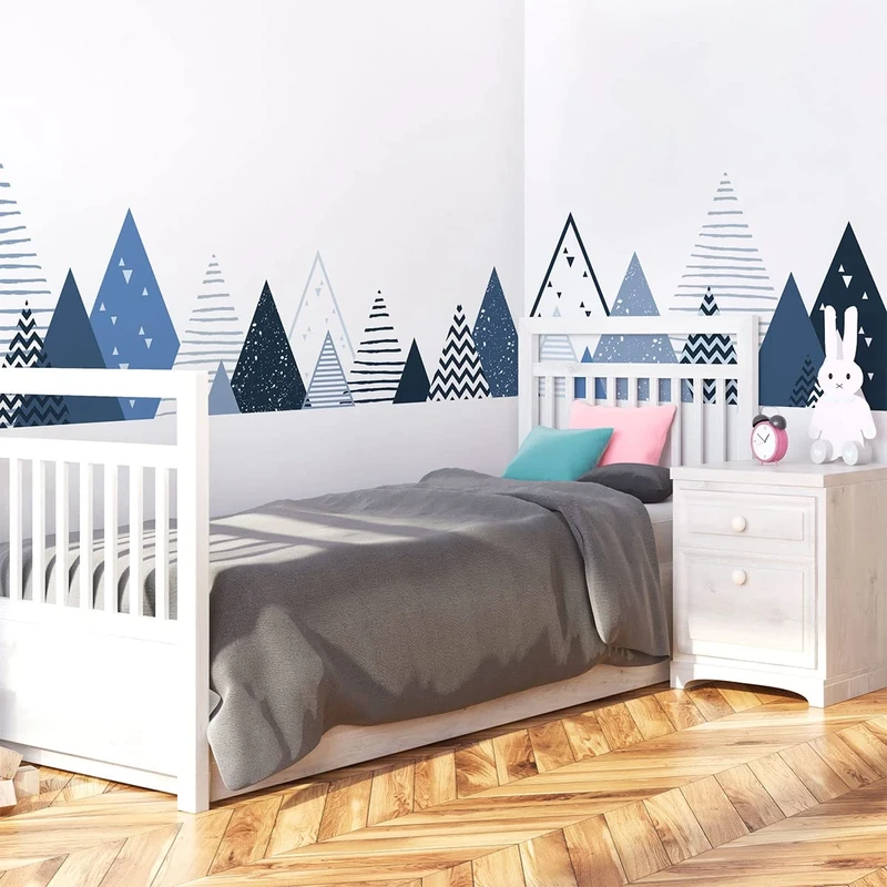 Ambiance Sticker Children's Wall Sticker for Baby Room Decoration - Giant Adhesive Wall Sticker | Alinka - H110 x L185 cm