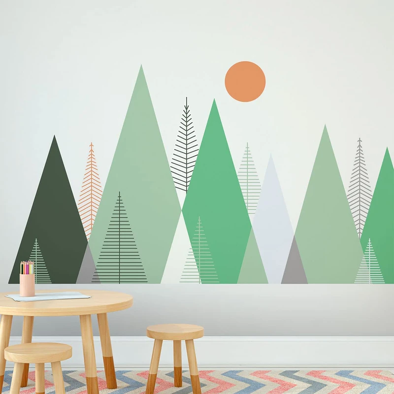 Ambiance Sticker Children's Wall Sticker for Baby Room Decoration - Giant Adhesive Wall Sticker | Piaka - H100 x L150 cm