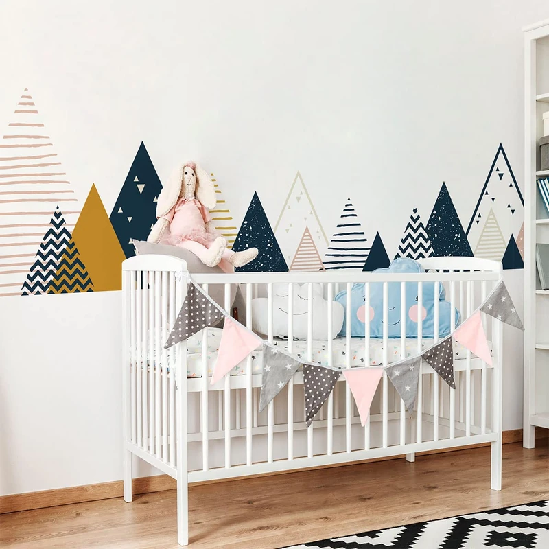 Ambiance-sticker Wall Sticker, Polyvinyl Chloride, Venka, H90 x L155 cm