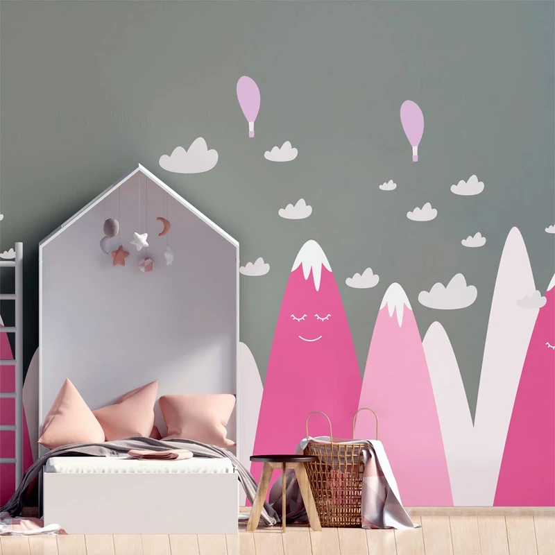 Ambiance Sticker Children's Wall Sticker for Baby Room Decoration - Giant Adhesive Wall Sticker | Frantika - H100 x L150 cm