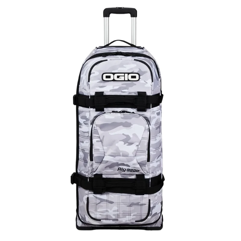OGIO RIG 9800 Ultra-Tough and Protective (123 Litre Capacity) Wheeled Travel Bag Suitcase, Snow Camo