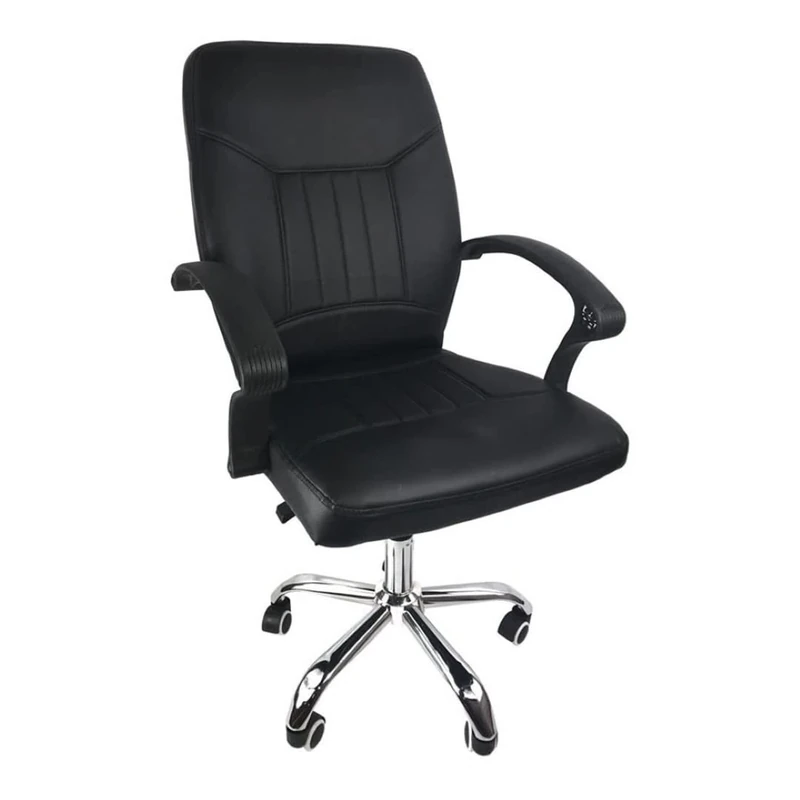 Stalwart DA-OC029 Leather Office Executive Chair Black - Image 1