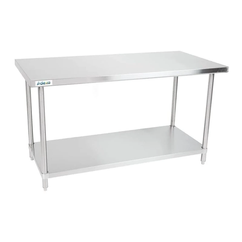Stalwart DA-WTG750X1500 Commercial Work Table Stainless Steel Bottom Shelf 1500x750x900mm