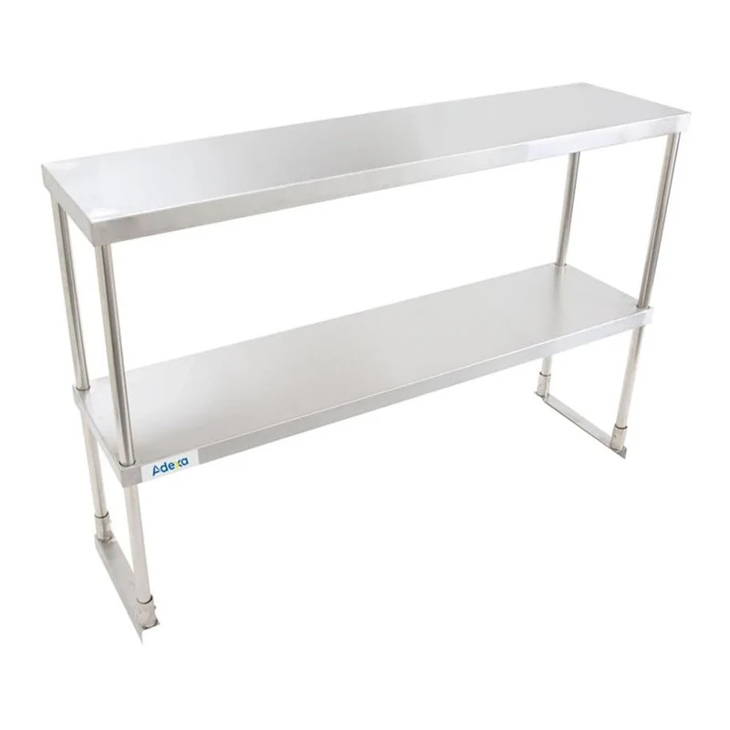 Stalwart DA-DOS300X1500 Double Tier Overshelf Stainless Steel 1500x300x800mm