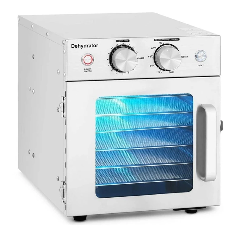 Stalwart DA-SST04 Commercial Food Dehydrator 6 Removable Trays 0.5kW 15 litres