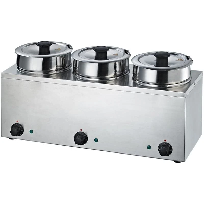 Stalwart DA-BMH3 Bain Marie Hot Pot 3 x 2.75 litres