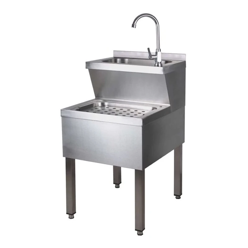 Stalwart DA-THHWA57K Janitorial Sink Basin Stainless Steel Depth 700mm