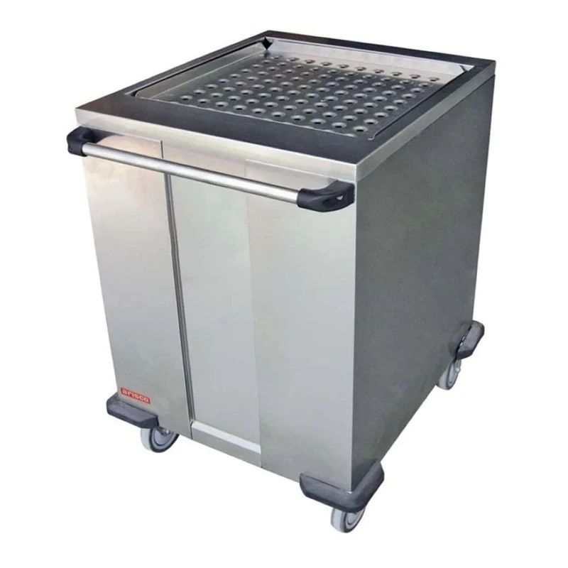 Stalwart DA-MBK55 Mobile Basket Lifter Stainless Steel - Image 1