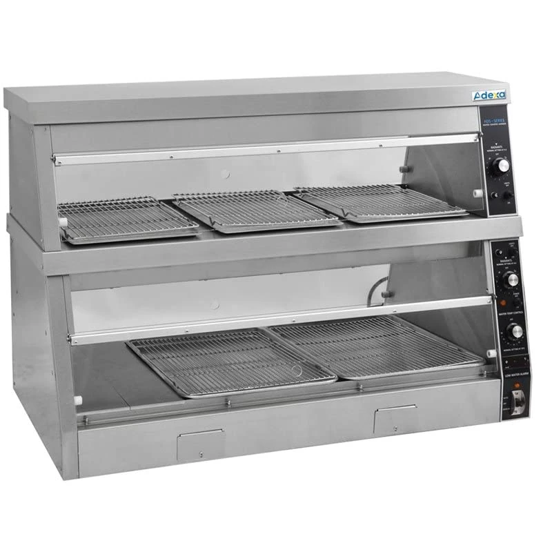 Stalwart DA-HDS4 Commercial Hot Chicken Warmer / Heated Display 1219x690x830mm