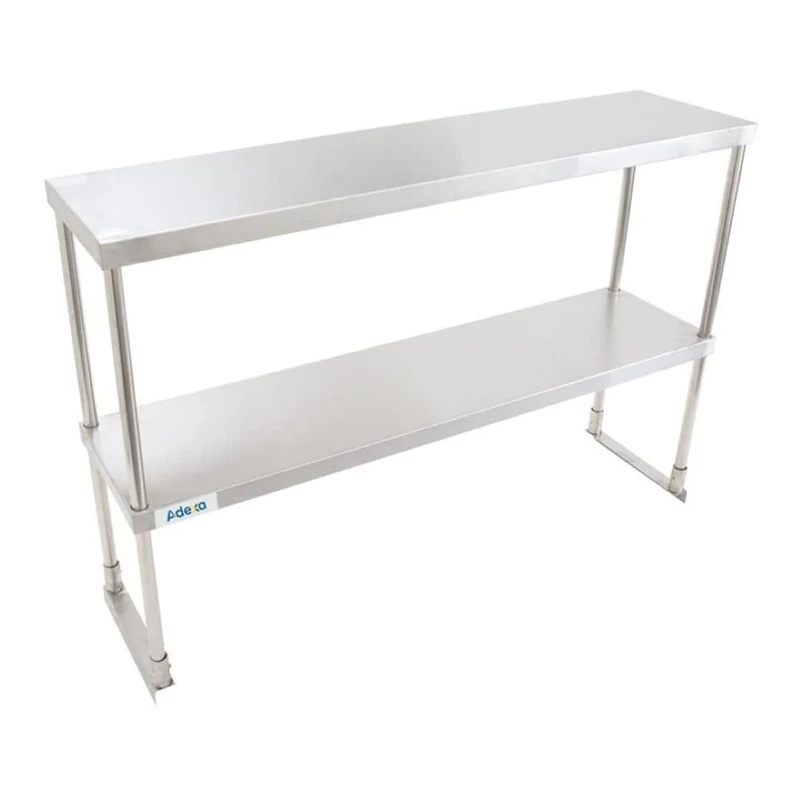 Stalwart DA-DOS300X900 Double Tier Overshelf Stainless Steel 900x300x800mm