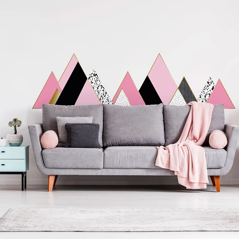 HOGGAR Wall Stickers for Living Room Bedroom 110 x 165 cm