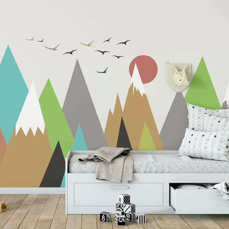 Ambiance Sticker Children's Wall Sticker Baby Room Decoration - Giant Adhesive Wall Sticker | Agnieszka - H100 x L150 cm