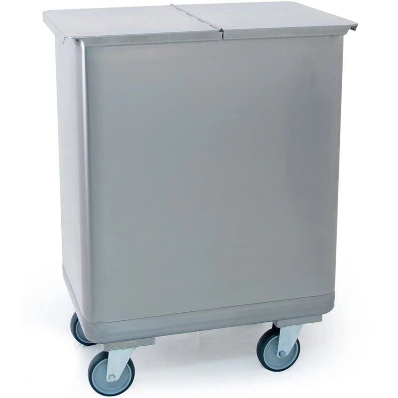 Stalwart DA-AER47 Catering Ingredient Bin Trolley Stainless Steel 120 litres