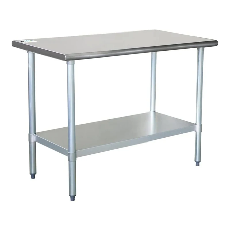 Stalwart DA-WTG600X1200 Commercial Work Table Stainless Steel Bottom Shelf 1200x600x900mm