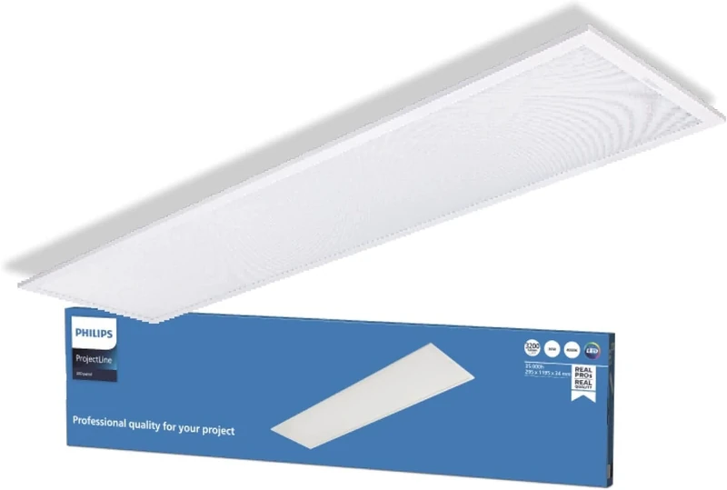 Philips Projectline LED Panel Light 30x120cm [3200 lumens - 4000K Cool White] NOC for Commercial Lighting