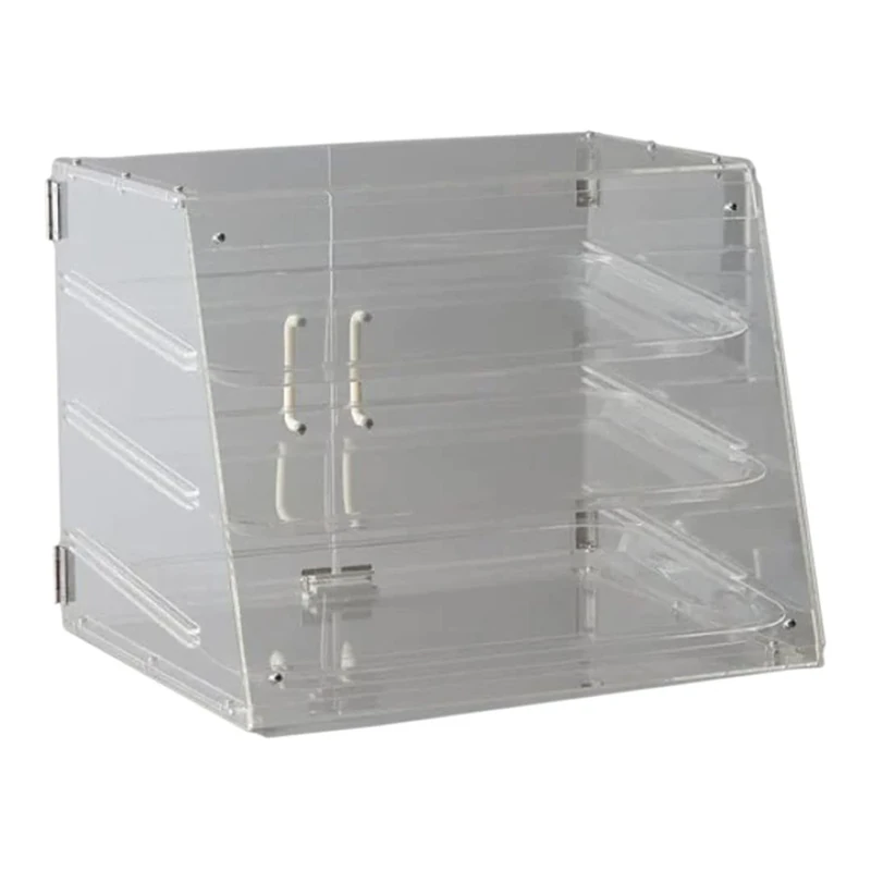 3 Tier Acrylic Bakery Display Case with Rear Doors DA-DTBC10903 - Image 1