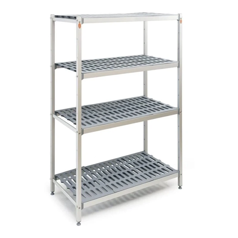 Stalwart DA-TS120546H Shelving Unit 4 Tier 600kg 1205x460x1680mm Aluminium