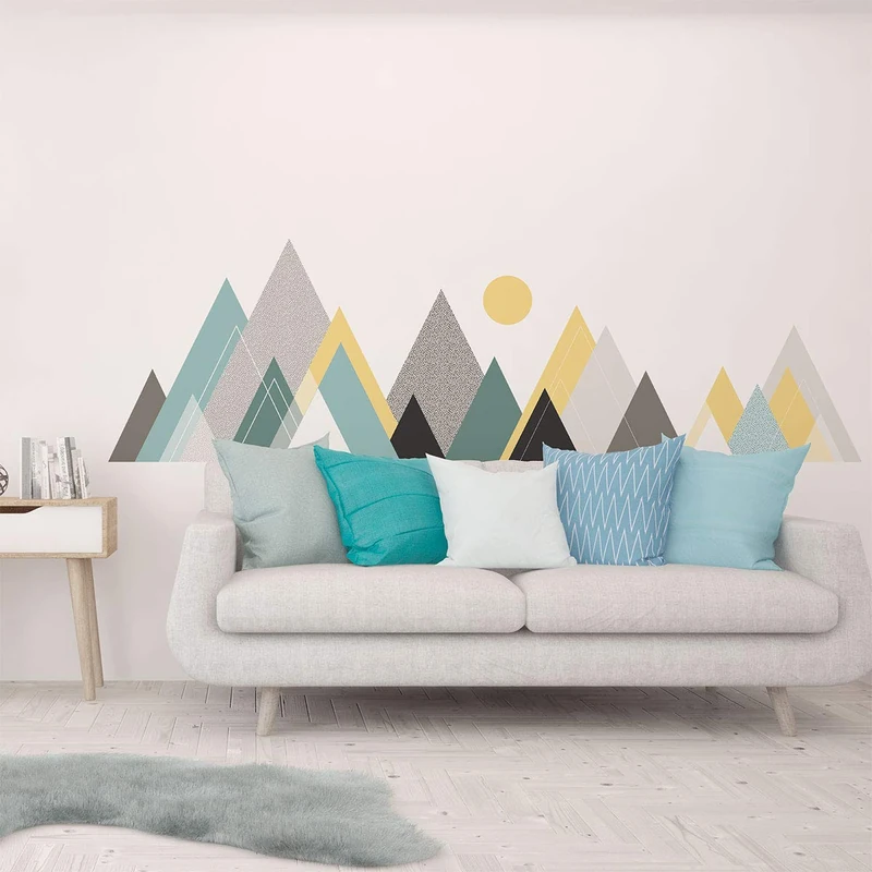 Ambiance Sticker Children's Wall Sticker for Baby Room Decoration - Giant Adhesive Wall Sticker | Nevada - H110 x L165 cm