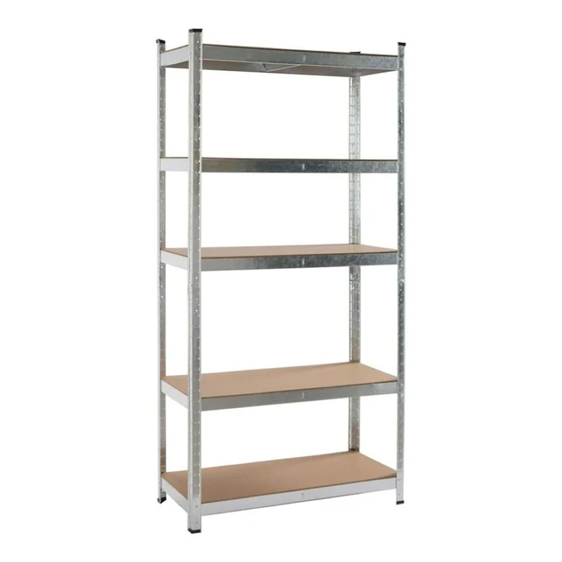 Stalwart DA-SG175C Commercial Galvanized Heavy Duty Shelving Unit 5 Shelves 875kg Loading Capacity 900x400x1800mm