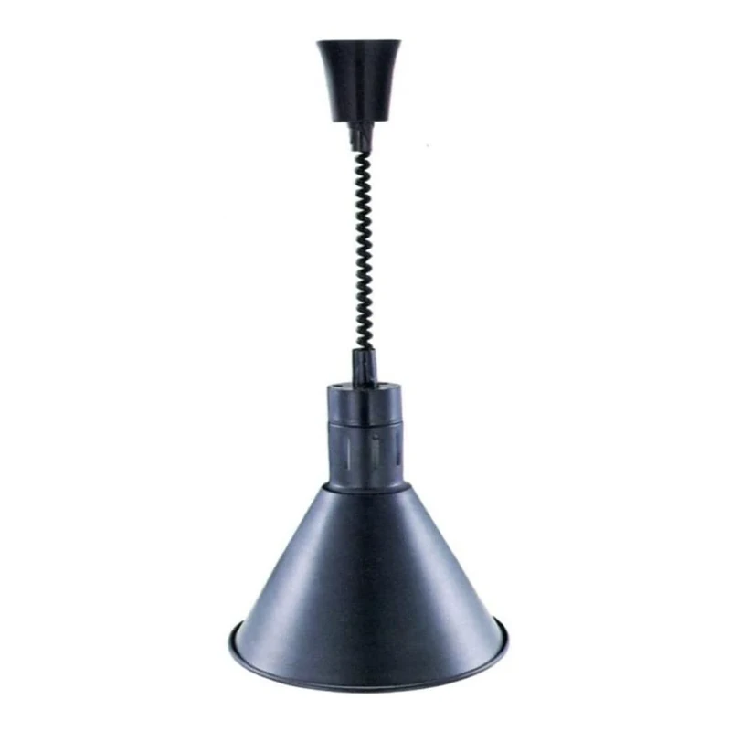 Rise Fall Dome Heat Lamp Black DA-A65121302