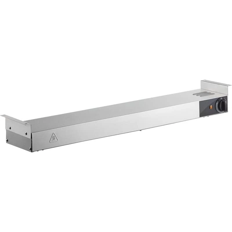 Adexa ISW24 Commercial Single Element Strip Warmer with Mounting Brackets Chains Infinite Controls, 615mm