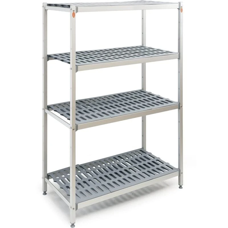Shelving Unit 4 Tier 600kg 900x560x1680mm Aluminium DA-TS9056H
