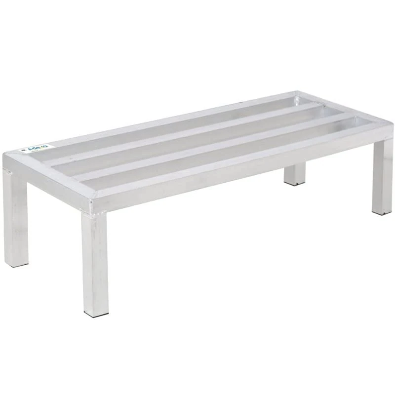 Stalwart DA-ADR183612 Commercial Aluminum Dunnage Rack 915x460x300mm 750kg Loading