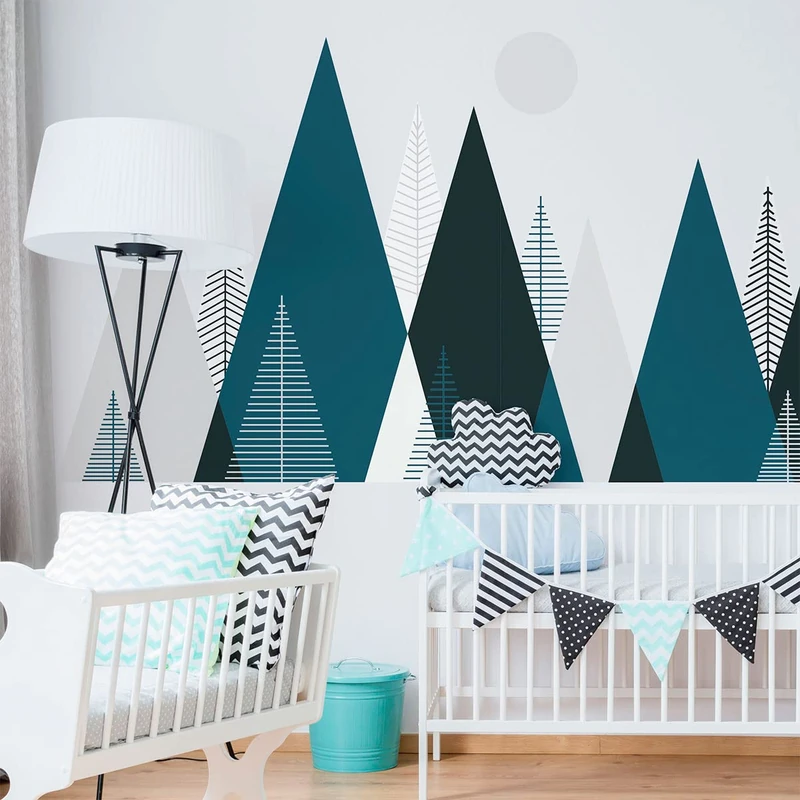 Ambiance Sticker Artika Children's Wall Sticker for Baby Room Decoration - Giant Adhesive Wall Sticker - H110 x L165 cm