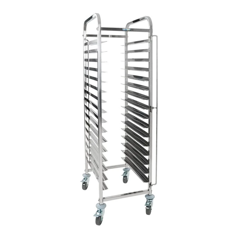 Stalwart DA-RT2115 15 Tier Rack/Tray/Pan Trolley Stainless Steel 30xGN1/1 Tray Capacity