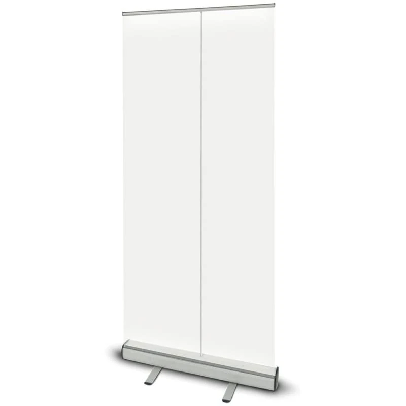 Stalwart DA-WHESB120 Retractable Banner Stand 1200x2000mm Clear Sheet Aluminium Base