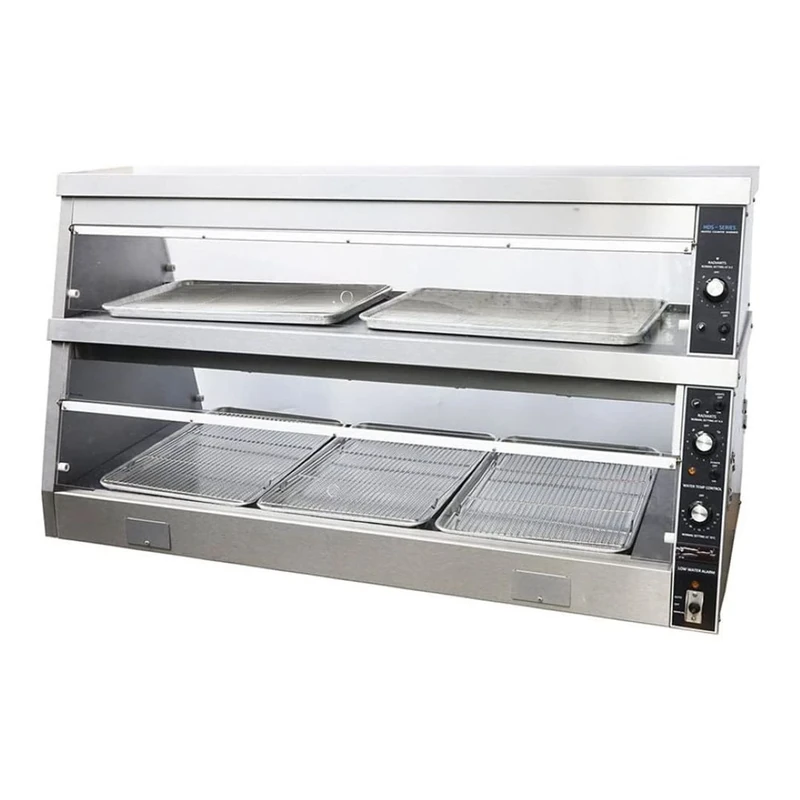 Stalwart DA-HDS5 Commercial Hot Chicken Warmer / Heated Display 1536x690x830mm