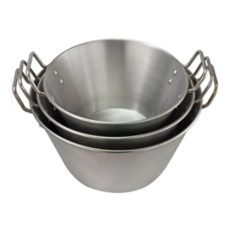 Stalwart DA-KB4022 Heavy Duty Double Handed Kitchen Mixing Bowl 12L Stainless Steel - Image 1