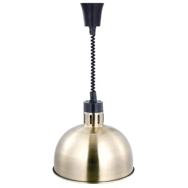 Adexa A65121506 Rise Fall Dome Heat Lamp, Bronze Cyan
