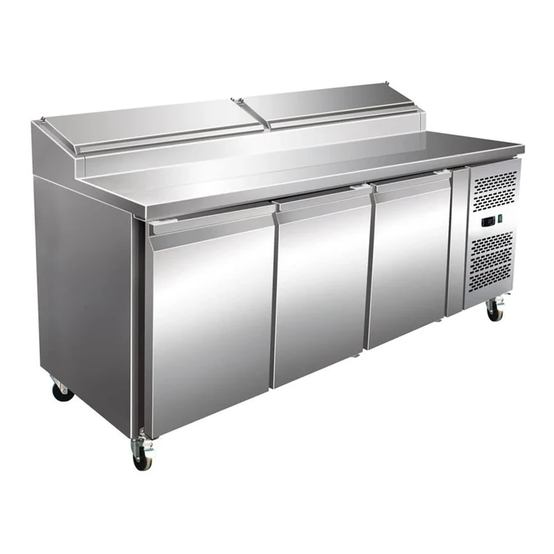 Stalwart DA-SH37 Preparation Counter 3 Doors 8xGN1/3 1795x700x1085mm