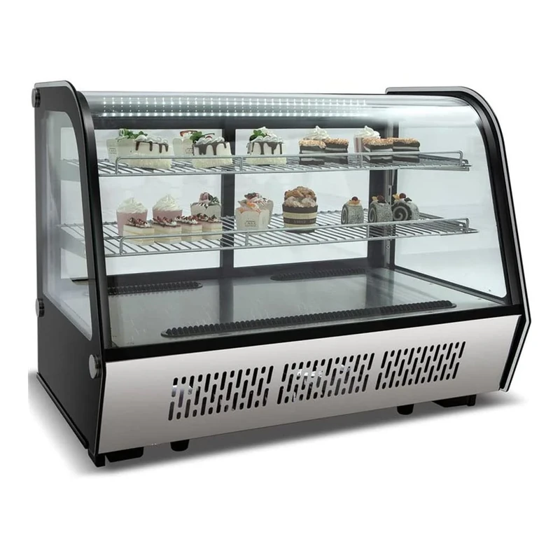 Stalwart DA-CW160R Display Merchandiser Fridge 160 litres 2 Shelves